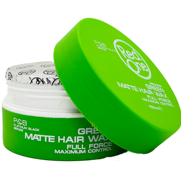 Aqua Matte Hair Wax Verde 150ml - Image 3