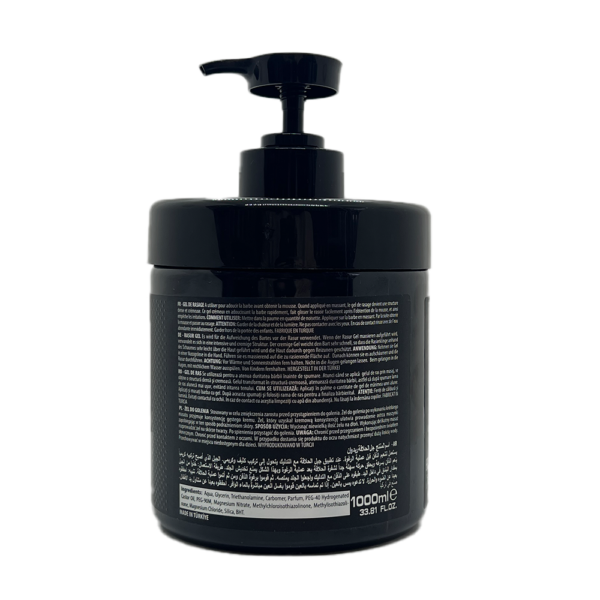 Shaving Gel Silver 1000ml - Image 2
